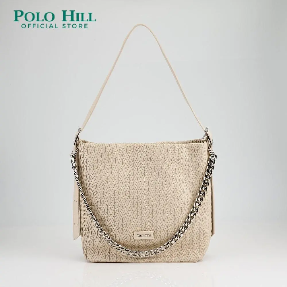 POLO HILL Ladies Leafy Texture Crossbody Shoulder Bag PHS-HB2168