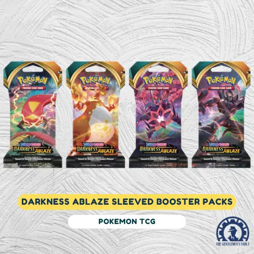Pokémon TCG: Sword & Shield Darkness Ablaze Sleeved Booster Pack (10 Cards) SWSH03