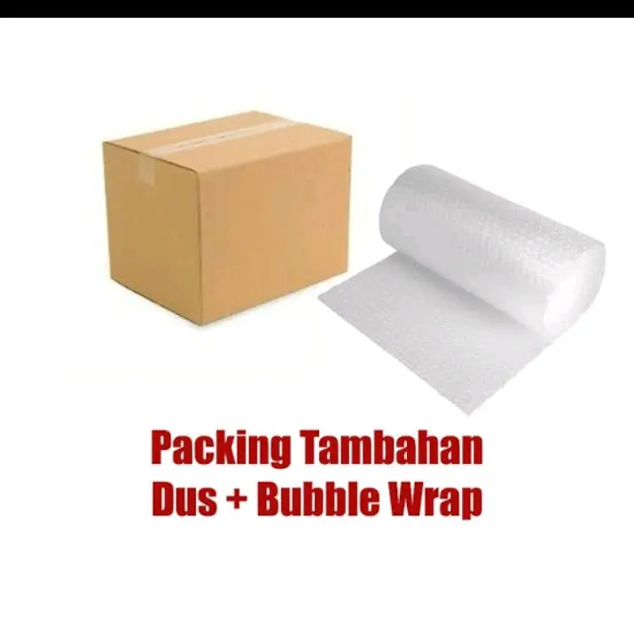 Bublle warp + dus Packing Tambahan