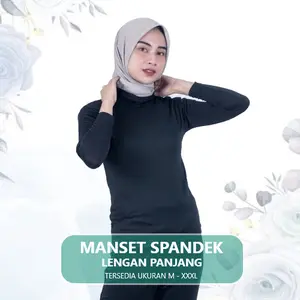 Feyza - Manset Olahraga Illori (Feyza) Manset Lengan Panjang Wanita pria Manset Spandek Turtleneck Lengan Panjang Muslim