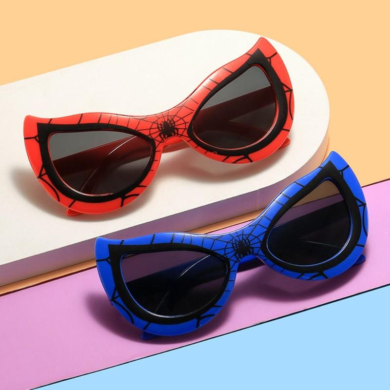 New Cartoon Sunglasses Photography Props UV-blocking Sunshade Eyewear Trend Outdoor Sun Glasses for Children 0