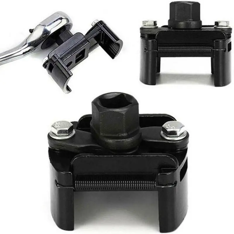 60-80mm Universal Kunci Filter Oli Mobil Adjustable Dua Rahang Kunci Pas Filter Oli Baja Vanadium Krom Oil Filter Wrench 5