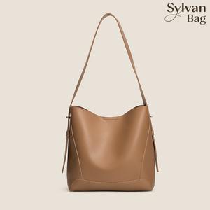 กระเป๋าถังความจุขนาดใหญ่ หนังนิ่มระดับพรีเมียม กระเป๋าสะพายสตรี กระเป๋าถือ กระเป๋าสะพายข้าง มีให้เลือก 5 สี ดีไซน์เรียบง่าย hand  bag tote  bags shoulder  bag