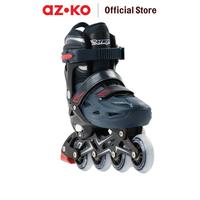 Gambar BERWYN UKURAN S SEPATU RODA INLINE SKATE - BIRU NAVY/MERAH dari AZKO ID Kota Administrasi Jakarta Barat 1 Tokopedia