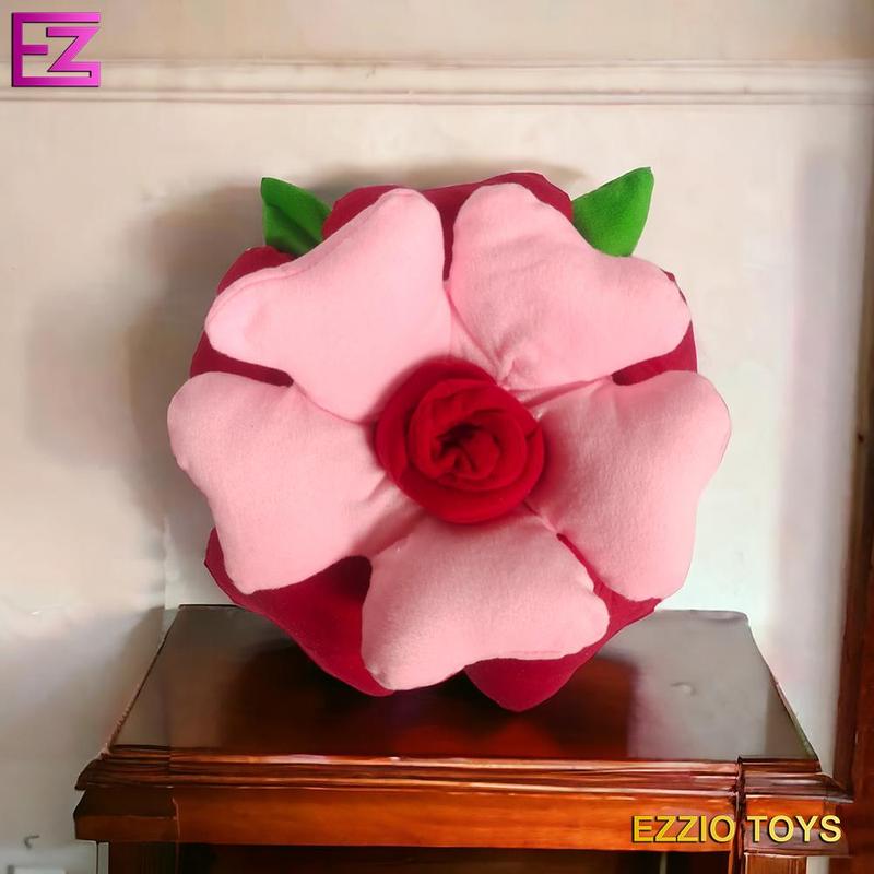 BANTAL SOFA MAWAR | BANTAL ROS | BANTAL SOFA BUNGA MAWAR UKURAN 40cm Lembut 8