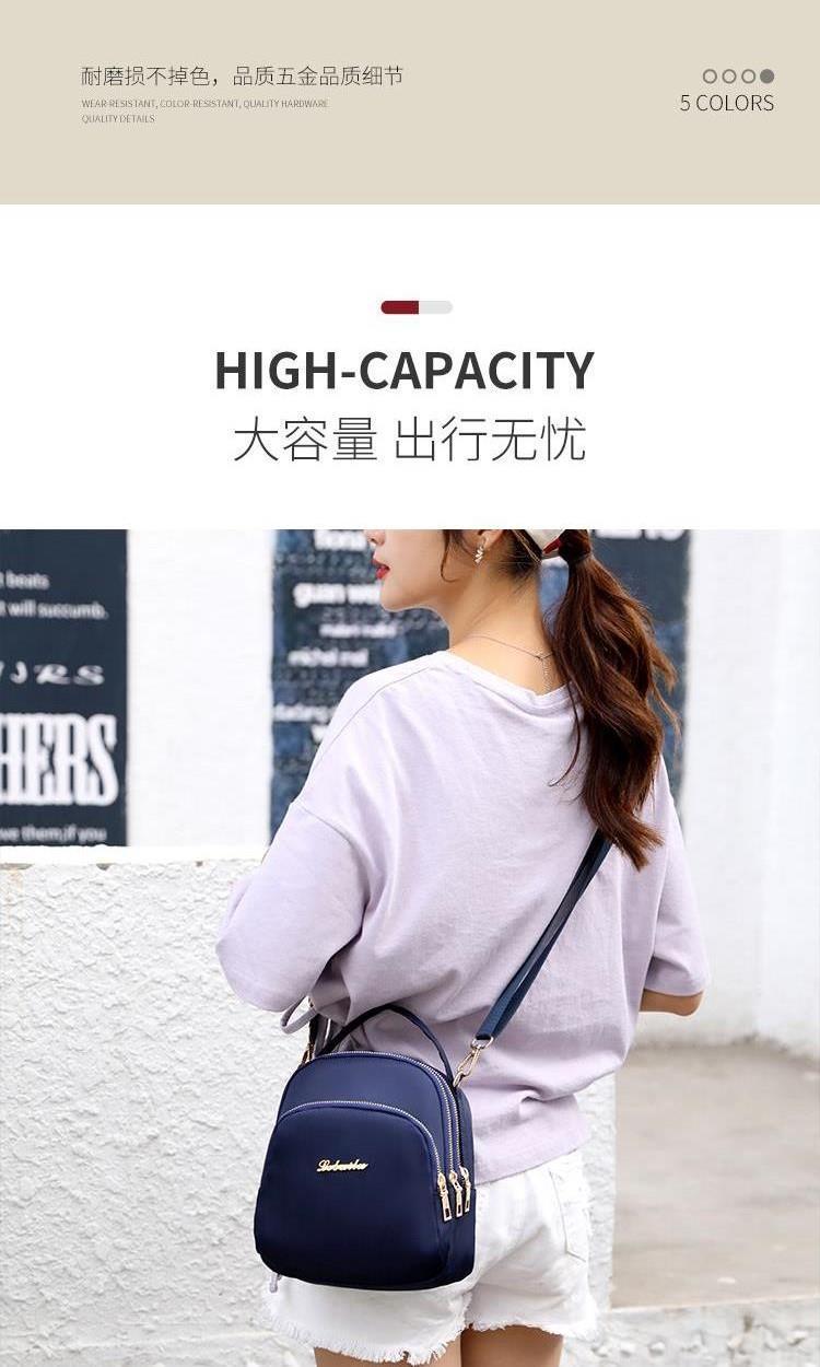 Product Introduction of Ba Lô Mini, Túi Nữ, Túi Đeo Vai Thời Trang, túi Messenger Túi Xách, Túi Đựng Điện Thoại Di Động Vải Nylon Chống Thấm Nước, Túi Xác Ướp 6