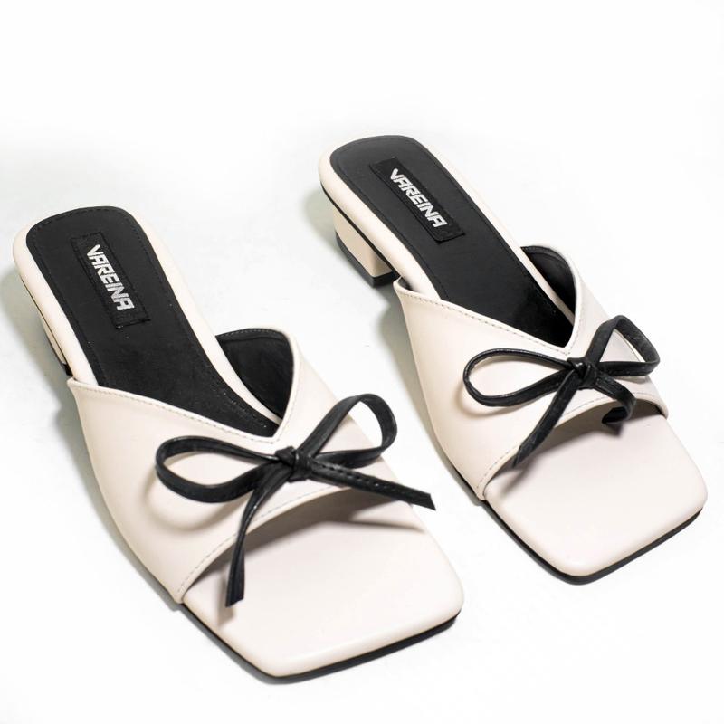 Vareina - Naida Sandal Wanita Tali Pita Heels 3 Cm 3