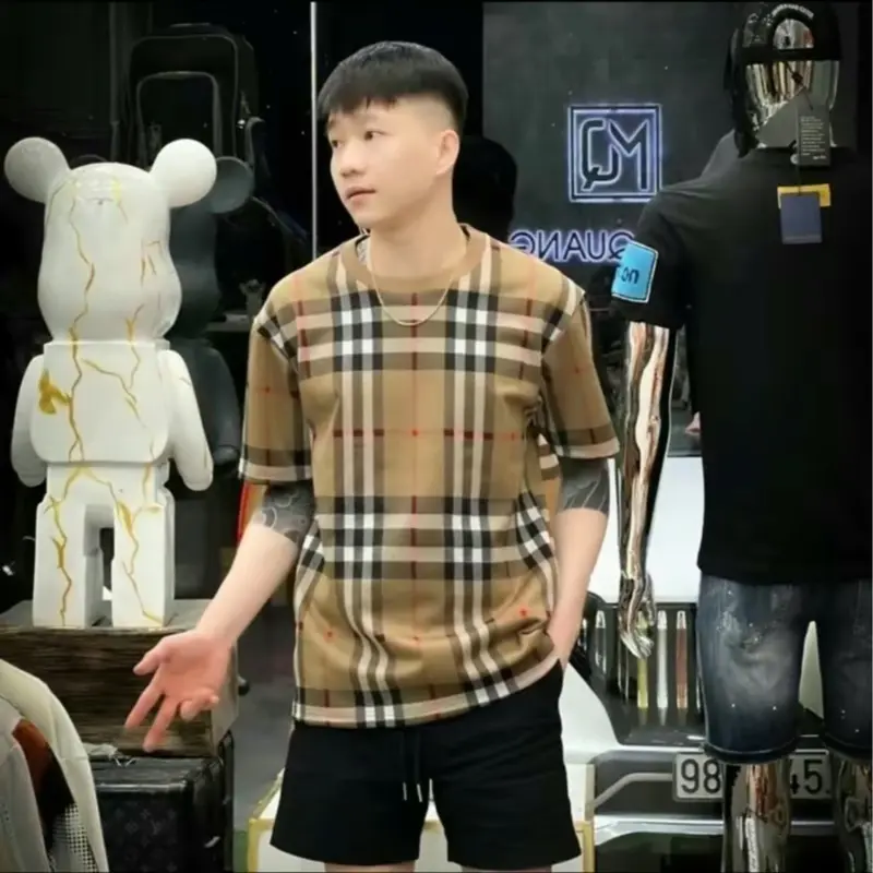 ÁO THUN NAM CAO CẤP CO GIÃN THOẢI MÁI KIỂU DÁNG TRẺ TRUNG SANG TRỌNG THẤM HÚT MỒ HÔI MENSWEAR CỔ TRÒN POLO 4