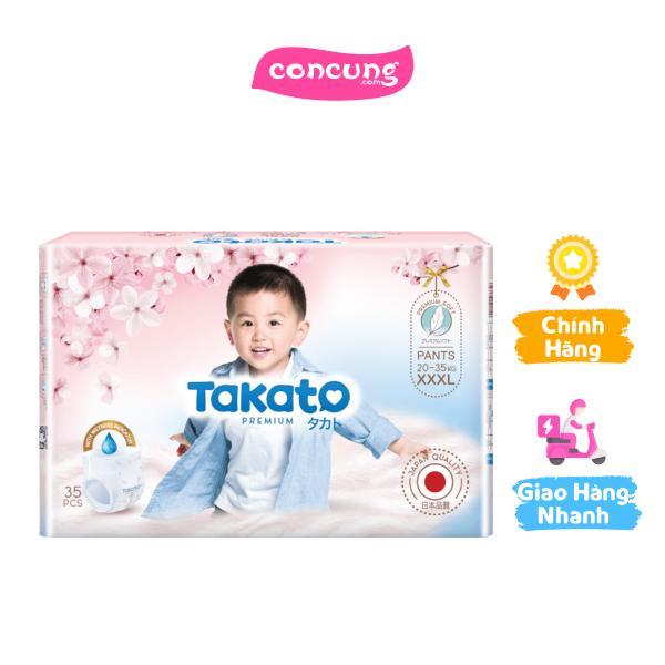 Tã quần Takato siêu mềm mại (XXXL, 35 miếng)