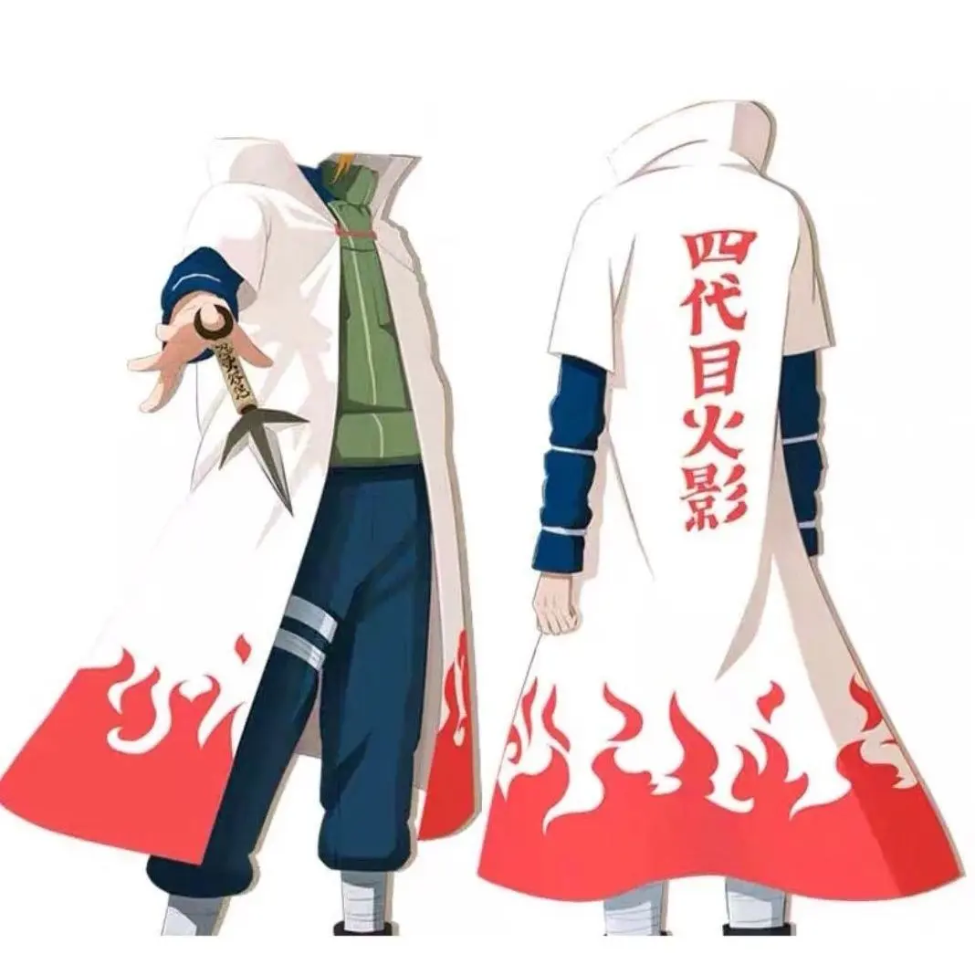 Áo Choàng Naruto, Phong Cách Anime, Bốn Thế Hệ, Quần Áo Tổ Chức Xiao, Thiết Kế Cổng Phong Thủy Gợn Sóng, Trang Phục Hóa Trang, Áo Khoác Gió Menswear Nam