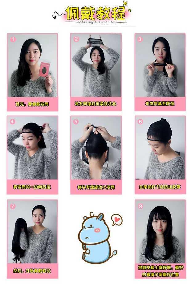 Product Introduction of 2024 Creamy-white Wig Women's Short Hair Cute Anti-Aging Short Curly Hair Small Curls Bobhaircut Artificial Human Hair Natural Full-Head Wig 12