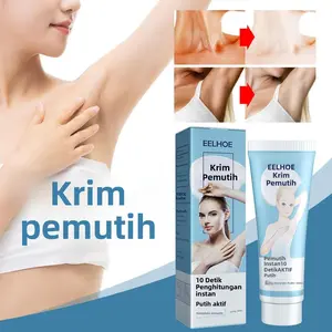 EELHOE Whitening Cream, Body Concealer Brightening Armpit Moisturizing Skin Beauty Cream Lotion Mencerahkan Memutihkan Perawatan Hand Creamy