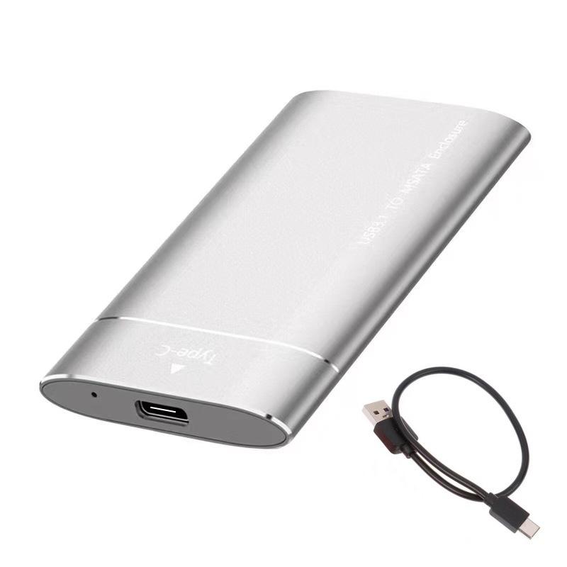 Exclusive for Cross-Border Portable External Mobile SSD Expansion Upgrade 500g-128tb Stable Transmission 4