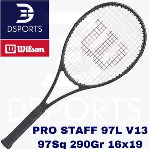 promo spesial Wilson Pro Staff 97L v13 Prostaff 13 ( Racket Tennis Tenis Raket ) ORI