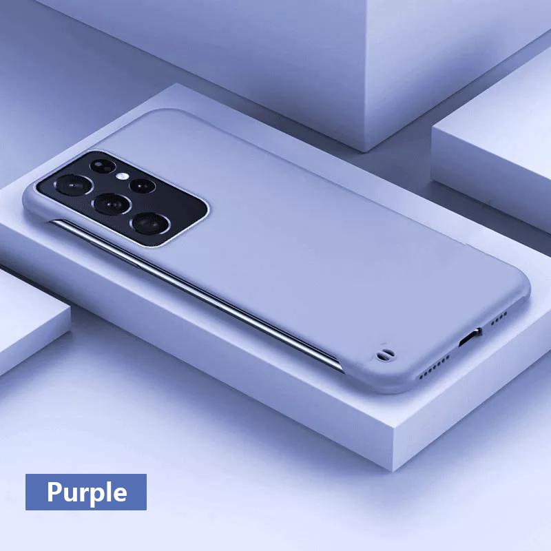 Ốp Điện Thoại, Dành Cho Samsung Galaxy S21 S22 S23 S24 S25 Ultra Plus Fe, Thời Trang, Siêu Mỏng, Mờ Không Khung, PC Cứng, Chống Sốc, Ốp Lưng Bảo Vệ Silicon Phụ Kiện 6