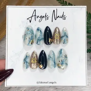 Fake nails | kuku palsu | handmade press on nails || press on nails || Polish