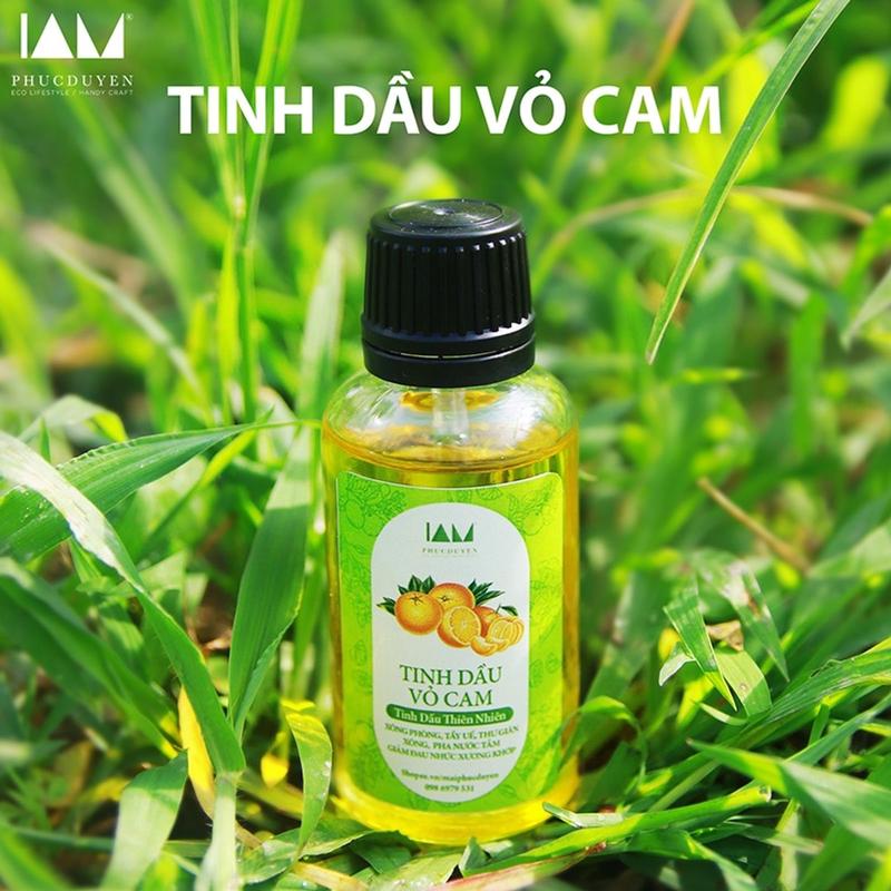 Product Introduction of Tinh dầu thiên nhiên xông phòng tẩy uế, xông người, giải cảm, pha nước tắm 30 ml 17