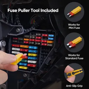 120pcs/300pcs Sekring Mobil Motor Auto Blade Type Car Fuses Universal Sikring Mobil Motor Besar