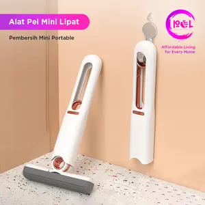 [POL] COD Alat Pel Mini Lipat | Mini Mop | Portable Mop | Alat Pembersih Kaca