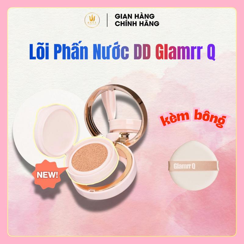 Lõi Phấn nước GLAMRR Q LONG WEAR DD CUSHION - SPF50+/PA+++ (1 lõi x 13g) Mỹ Phẩm Cosmetic Trang Điểm