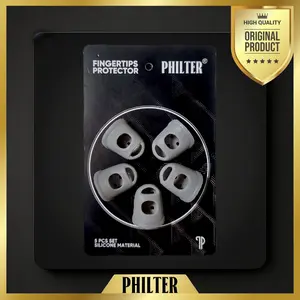 Set Pelindung Jari Silikon Gitar Philter