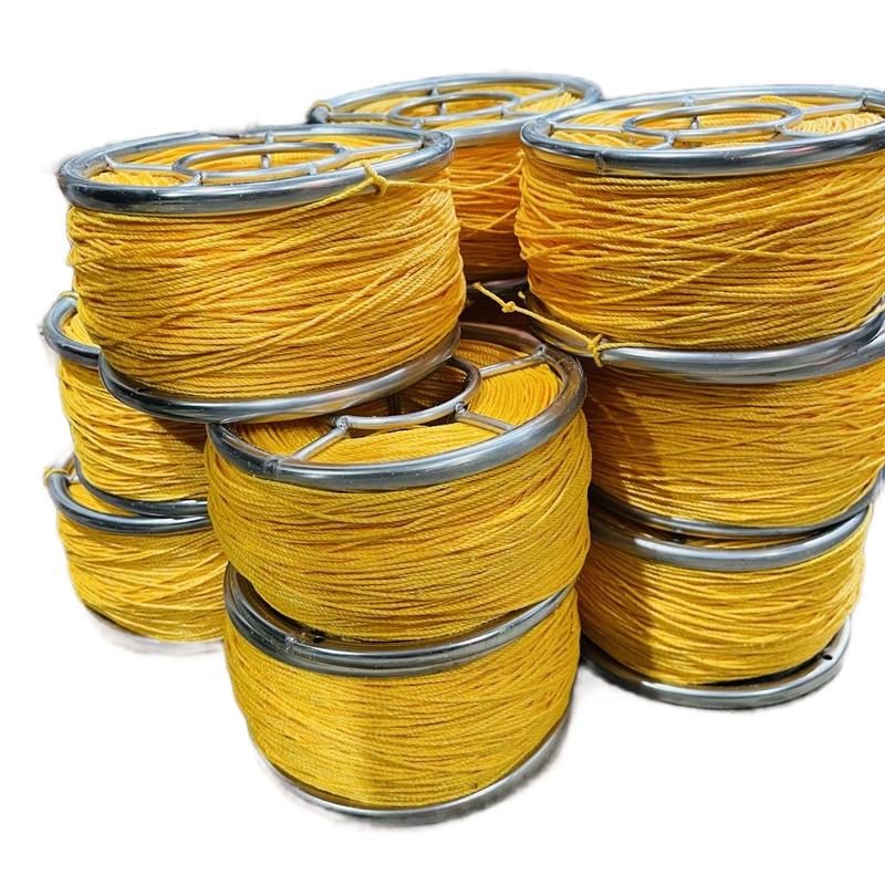 combo guồng inox D15+400m dây dứa  1,2li.(thả diều từ m7-2m3)