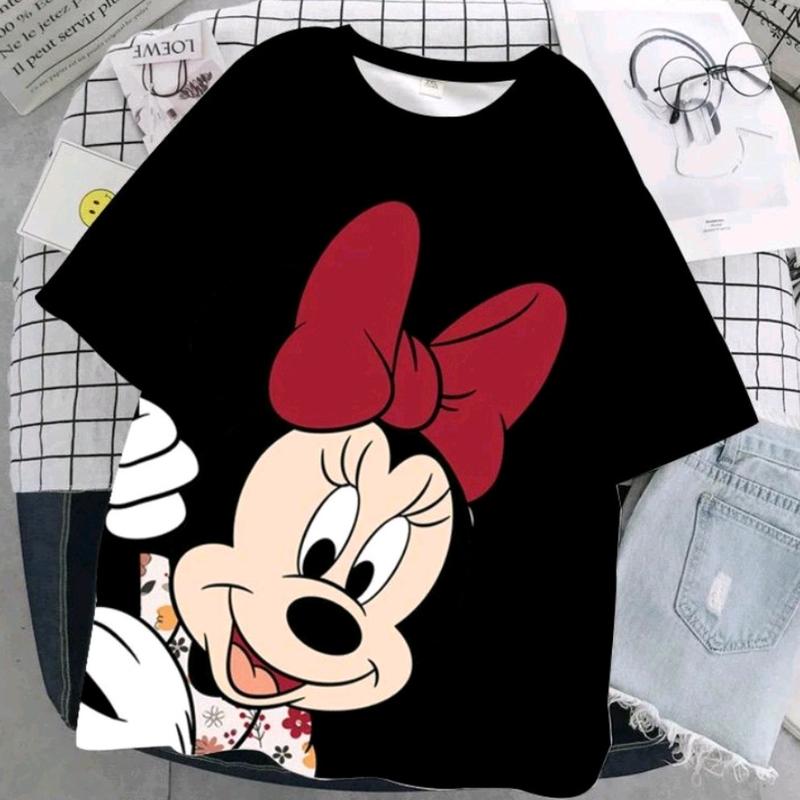 Kaos Mini dan Miki / Kaos Karakter Jumbo cesy cardigan 1