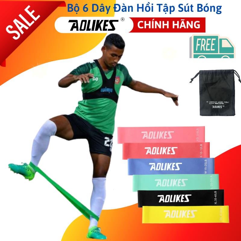 Dây kháng lực bóng đá tập lực sút AOLIKES tập lực sút cổ chân cơ chân đùi mông hiệu quả cao 3601 AL3601 - Chính Hãng