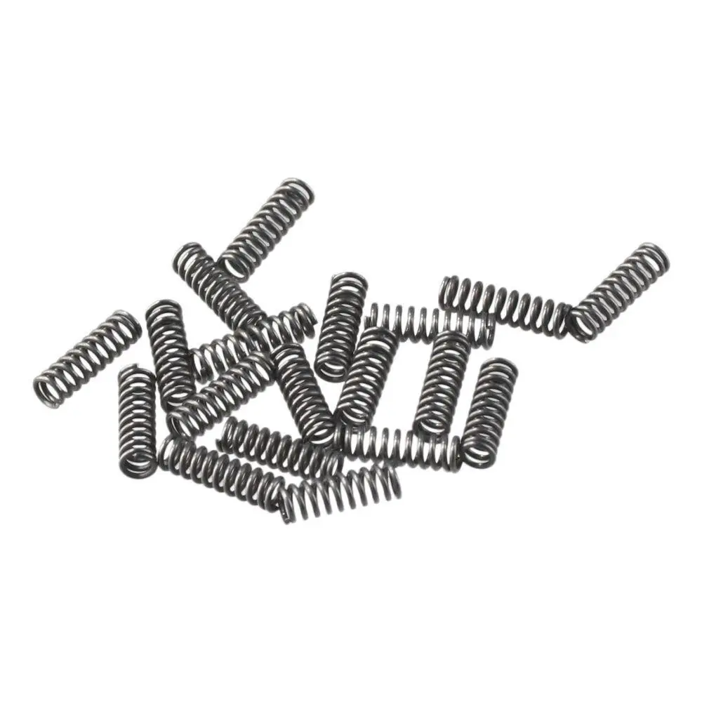 Bộ phân loại 10 cái, Cuộn dây thép lò xo OD 3mm, Kích thước dây 0,5mm, Lò xo nén mở rộng màu đen, Lò xo có thể gấp gọn, Thích hợp cho các cửa hàng và sửa chữa gia đình