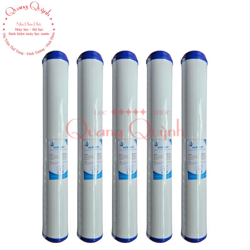 Product Introduction of Bộ 5 lõi lọc 20 inch than hoạt tính UDF 10