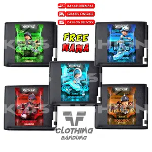DOMPET BOBOIBOY GEMPA BOBOIBOY HALILINTAR BOBOIBOY BELIUNG BOBOIBOY GALAXY BOBOIBOY TAUFAN Hitam Kartu