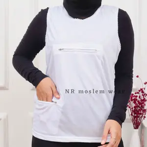 Singlet berkantong wanita perlengkapan haji umroh kode pe