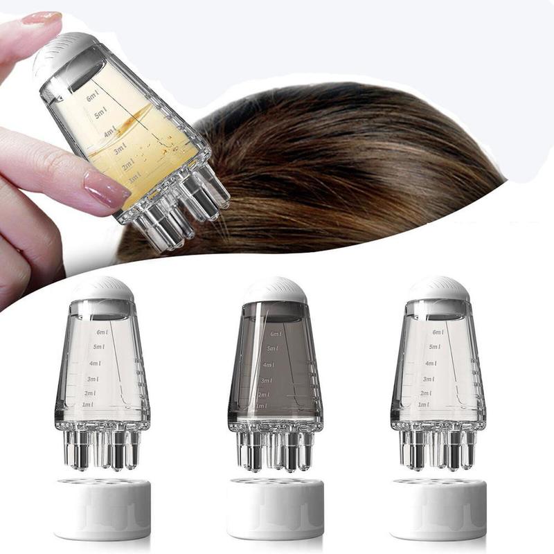 Scalp Applicator Liquid Comb Essential Oil Liquid Guiding Massager ...