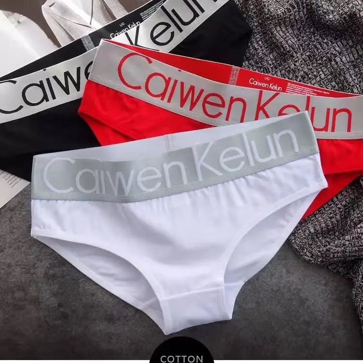 Quần lót cotton nữ & Tomboy caiwenkelun cạp xám 5cm cao cấp với thiết kế thông hơi, kháng khuẩn, thấm hút mồ hôi. 7