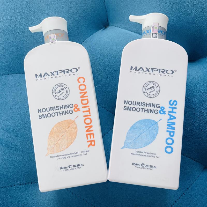 Dầu gội xả MAXIPRO 800ML phục hồi ,kiểm soát tóc dầu và kích mọc tóc
