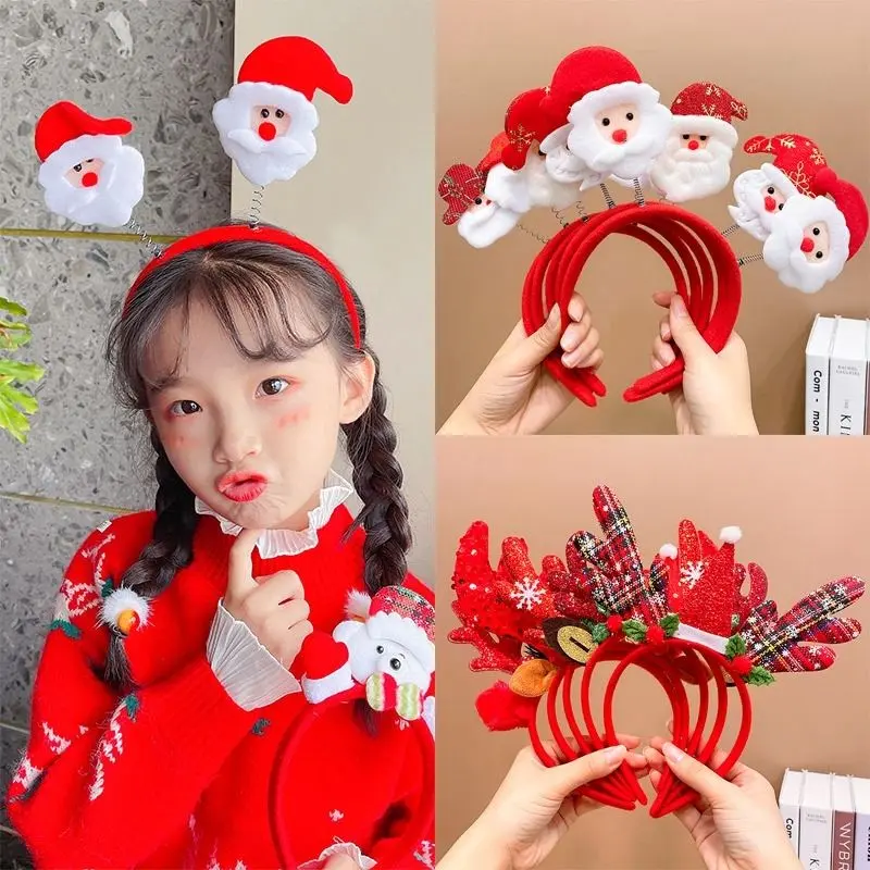 Cài tóc băng đô NOEN hình sừng hươu tuần lộc giáng sinh noel nhiều mẫu giá rẻ CA00 4