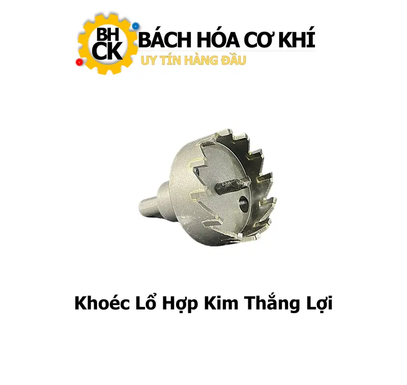 Khoét Lổ Hợp Kim Thắng Lợi, Hàng Chính Hãng Công Ty, Nhiều Kích Cỡ 12-50mm 2