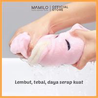 Gambar MAMILO Handuk Kepala Keramas Head Towel Microfiber - White, Button dari Mamilo Online Store Kab. Sukoharjo 4 Tokopedia