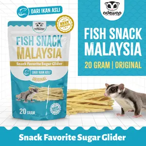 FISH SNACK MALAYSIA CAMILAN SUGAR GLIDER 20 GR