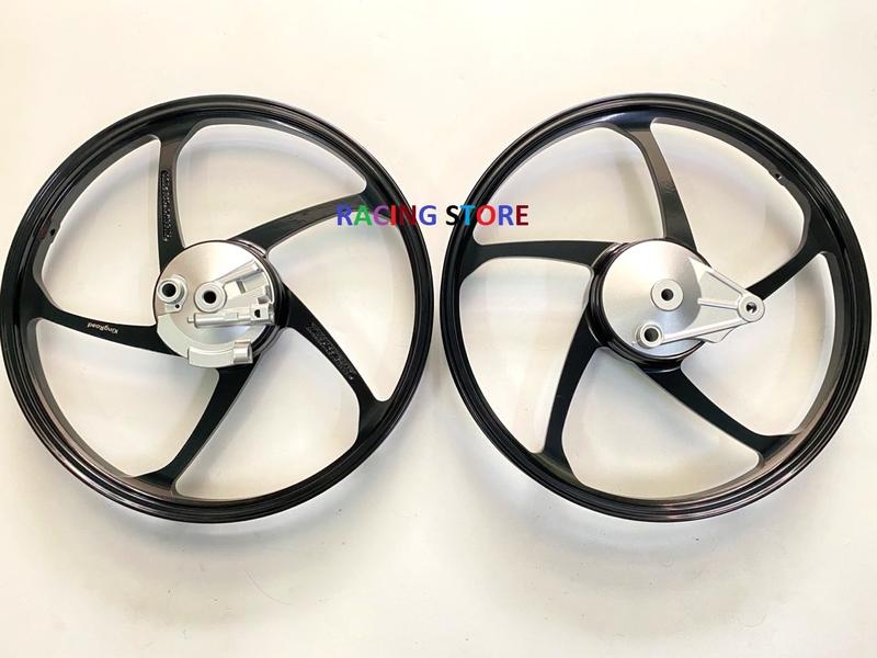 Mâm - vành 5 cây raly 2 thắng đùm( 2 PHANH CƠ) gắn WAVE S110, RSX, BLADE, FUTURE LED, WAVE A 2014 -2024... Phụ Kiện Phụ Tùng