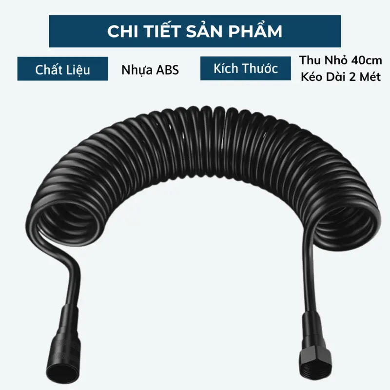 Vòi Xịt Vệ Sinh Bộ Vòi Sịt Vệ Sinh Tăng Áp Vòi Bồn Cầu Inox 304 Chia 2 Đầu Nước Không Gỉ 5