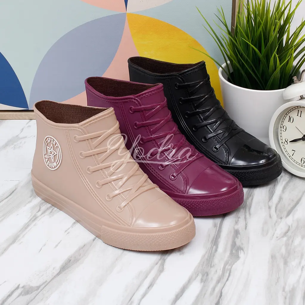 Yodra / Lyodra Keira Boots Jelly Shoes YDR403 Real Pict