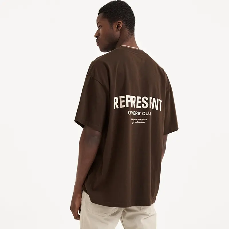 Classic Summer Style Represent Club T-Shirt - High Quality Men's Oversized Tee