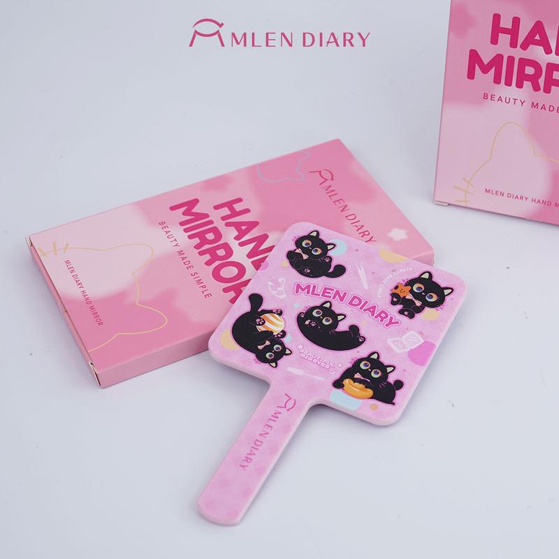 Product Introduction of Mlen Diary - Gương Cầm Tay Mlen Diary Màu Hồng Phiên Bản Giới Hạn 5