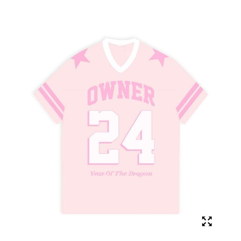 Áo Thun Hoa 24 Jersey, Chủ Sở Hữu, Dáng Rộng Vừa Vặn, Dành Cho Nam Và Nữ, 100% Cotton, Có Tên Và Số, Có Hộp, Có Thể Tùy Chỉnh 3