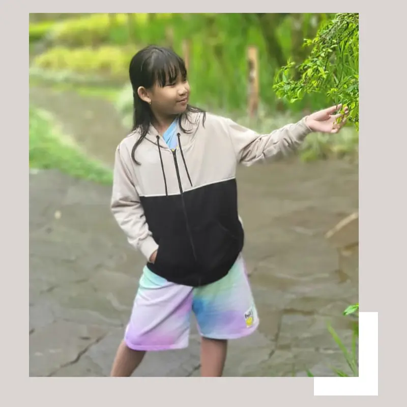 PUFFYID jaket anak perempuan TWO COMBY fashion hoodie kids keren 3