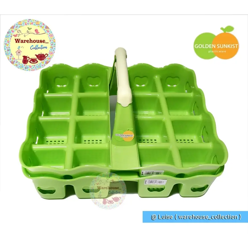 Rak Aqua Gelas Golden Sunkist Isi 16 /Tempat Aqua gelas 16 lubang RA-9016 wadah aqua aesthetic tempat  aqua wadah  aqua keranjang aqua gelas