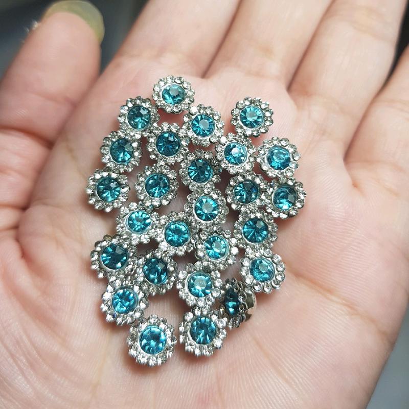 cangkang bunga ukuran 8mm isi 100 & 45bji / payet cangkang matahari 1