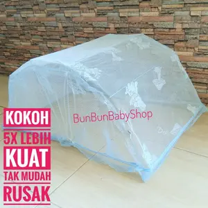 Kelambu 3 in 1 Kojong Bayi Lipat Del Besar Perlengkapan Tidur Kamar Anak Balita Anti Nyamuk Peralatan Baby Newborn Unisex Laki Perempuan Bunbunbabyshop