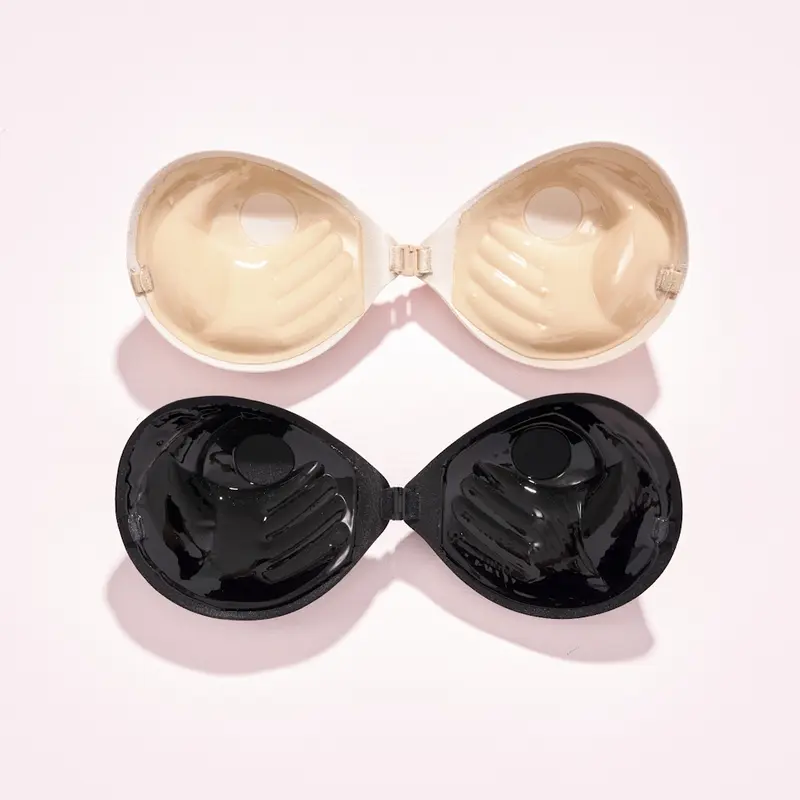 [ADORE] Combo 2 Áo Bra Hand Tặng Dây Trong Suốt Nâng Ngực Hình Bàn Tay Tặng Dây Trong Phù Hợp Trang Phục Trễ Vai, Cúp Ngực Nâng Tự Nhiên miếng dán cup 6